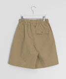 [unisex] Buh Summer Nylon Banding Bermuda Pants