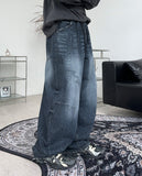 Rec Damage Balloon Denim Pants
