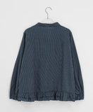 Hedenne Check Frill Tiered Blouse