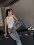 (UNISEX) Most Cargo Denim Pants