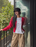 [U-BASIC] Silket Round Cotton Long Sleeve