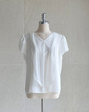 Pure Tulip Chiffon Tie Blouse