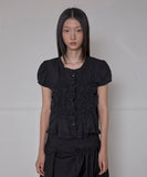 Saya Frill Puff Blouse