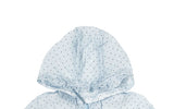 Let's Frill Hood Dot Windbreaker Jacket