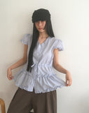 Chiring Frill String Blouse