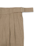 Saffy Adjust Linen Wide Slacks
