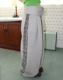 CHECK BLOCK SWEATPANTS