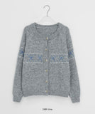 Demma Wool Knit Nordic Cardigan