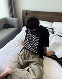 Summer Wide Baslock Banding Pants