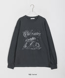 Malip Printing Over Long Sleeve Tee