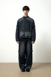 TRICEPS BIKER DENIM JACKET