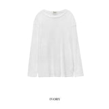 [MADE] Signature see-through long sleeve tee