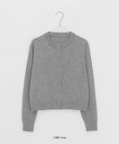 Lekin Button Round Cardigan
