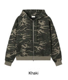 Hanoel Camo Hooded Zip-up