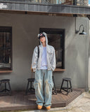 Kuro Trucker Hooded Jacket