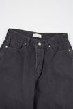 Knee pocket pigment cotton pants