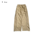 [Plan/Two Way] Poa Winter Brushed Corduroy Side Pin Tuck Training Pants