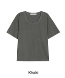 Ruble Cutoff U-Neck T-Shirt