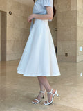Lanin Basic Flare Long Skirt