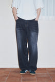 Wide Denim Pants
