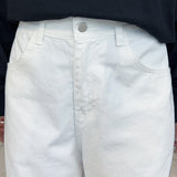 Raden track wide cotton pants