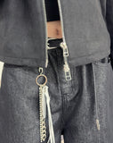 Eddie Cropped Suede Jacket