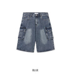 Vint Cargo Bermuda Denim Pants