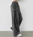 Folding Balloon Wide Banding Training Pants