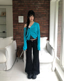Fram Ribbed Cardigan
