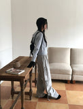 [Wool15] Hound Cable Duffle Button Hood Long Sleeve Knit