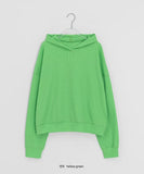 Felpa Waffle Over Hoodie