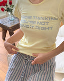 Sachin silver lettering round short sleeve T-shirt