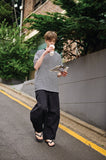 Heavy Overfit Border Short Sleeve T-shirt