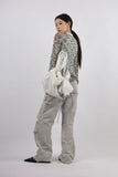 V-Slit Loose Knit