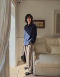 Woobin Two Tuck Wide Slacks