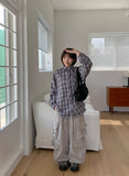 Cheichi Banding Nylon Cargo Pants