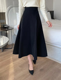 Yupia Flared Banding Long Skirt