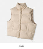 Moody Suede Vest Padded