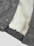 Number Jack Corduroy Hood Jacket