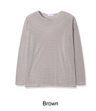 Runed Stripe Linen T-shirt