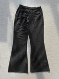 Mono Stripe Banding Pants