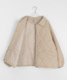 Takino quilted string quilted jumper