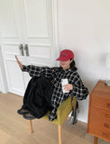 [unisex] Doico Check Over Shirt