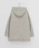 Yushit Wool Hood Bomber Padding Jumper