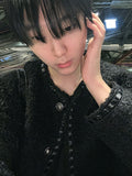 Boucle Line Tweed Jacket