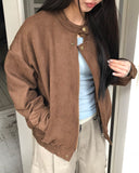 Brock Suede Two-Way Blouson Jacket
