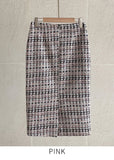 Genua Tweed H-Line Skirt