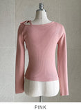Lilybone Half Off Ribbed Knit