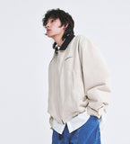 OVER COLLAR WORK JUMPER