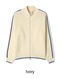 Davenn Track Line Knit Zip-Up